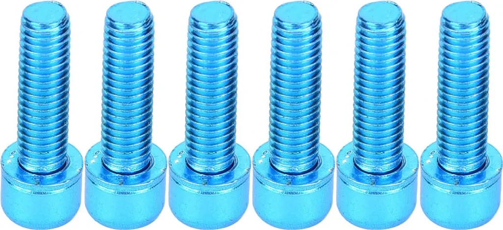 Fahrrad-Schraubenset M5x25 mm (6 Stück) – robuste Befestigung für Flaschenhalter Fahrrad-Schraubenset M5x25 mm (6 Stück) – robuste Befestigung für Flaschenhalter